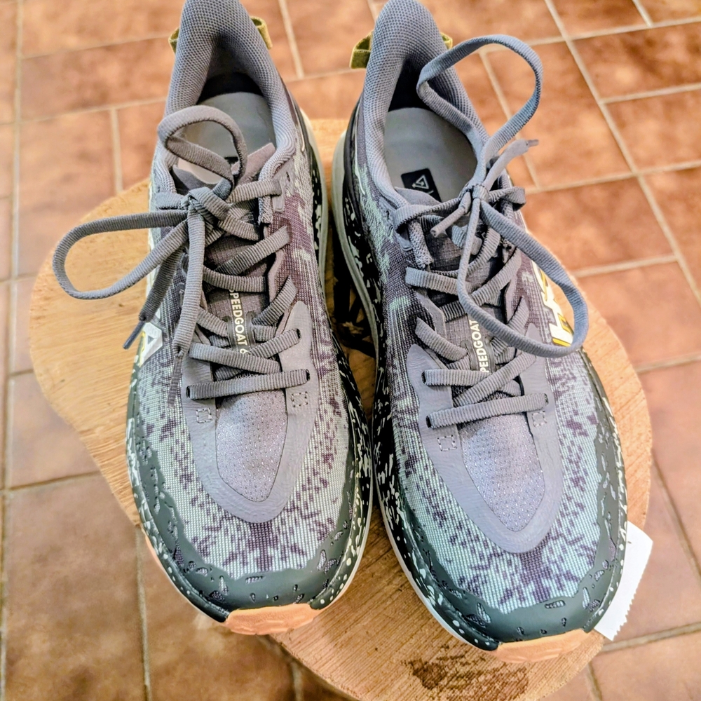 NWOB Hoka Gray and Black Athletic Women's Shoes